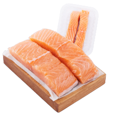 Vis Marine verse zalmfilet met huid